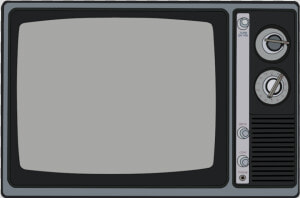 Old Tv Screen Png   Old Tv Drawing Png  Transparent Png