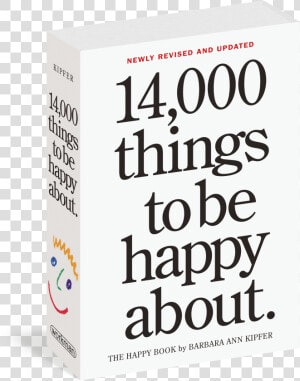 Cover   14000 Things To Be Happy About Pdf  HD Png Download