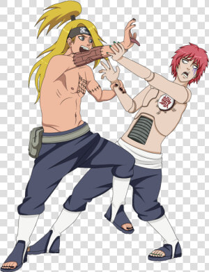 Deidara Y Sasori Love  HD Png Download