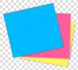 Post it Note Tracing Paper   Colored Paper Transparent Background  HD Png Download
