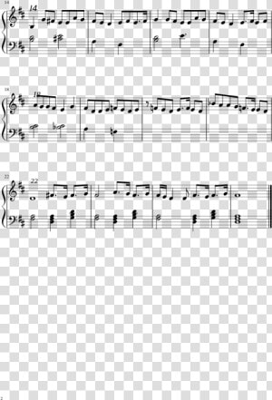 Icar1y Theme Song Sheet Music Composed By Arr   Sheet Music  HD Png Download
