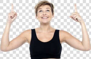 Women Pointing Top Free Commercial Use Png Images   Portable Network Graphics  Transparent Png