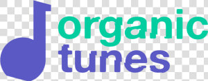 Organic Tunes Logo For A Music Project Website Turquoise   Graphic Design  HD Png Download