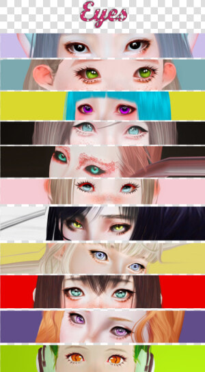 “ Some Of My Fav Eyes In The Game   Collage  HD Png Download