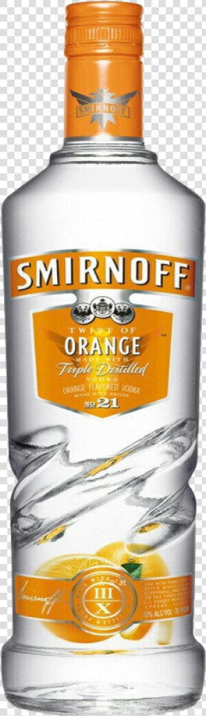 Smirnoff Orange Twist Vodka  HD Png Download