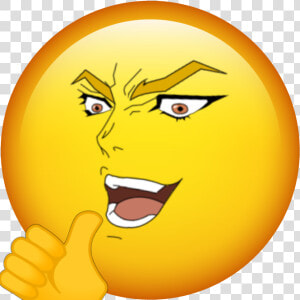Kono Dio Da Face Png  Transparent Png