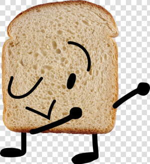 Bfb Crushed Wiki   Slice Of Bread Png  Transparent Png