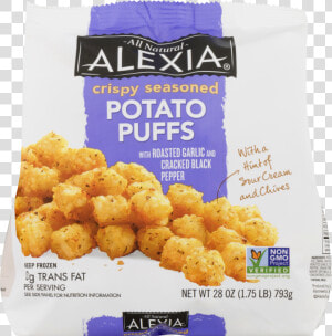 Alexia Crispy Seasoned Potato Puffs 28 Oz  HD Png Download