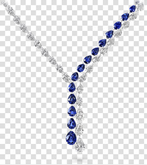 Graff Cross Over Necklace  HD Png Download