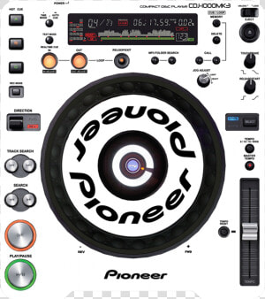Skin Cdj 1000 Mk3  HD Png Download