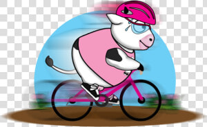 Biking   Cartoon  HD Png Download