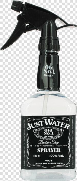 Just Water Spray Bottle Clear   Jack Daniels Just Water Spray Bottle  HD Png Download