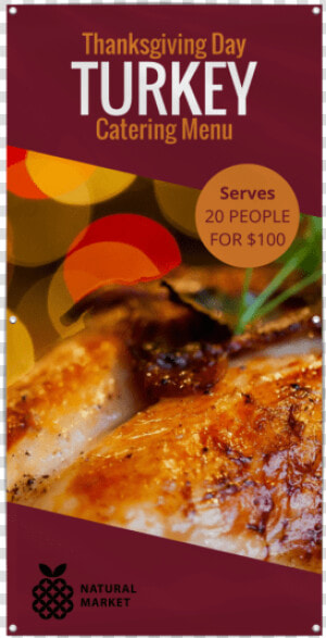 Thanksgiving Turkey Banner Template Preview   Texas Toast  HD Png Download