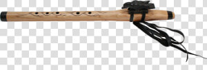 Native American Style Flute With Ebony Duck   Rifle  HD Png Download