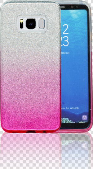 Samsung Galaxy S8 Mm Glitter Hybrid Pink   Samsung Galaxy  HD Png Download
