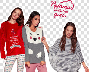 Transparent Christmas Girls Png   Tezenis Christmas Collection  Png Download