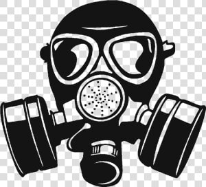Gas Mask Ww2 Cartoon  HD Png Download