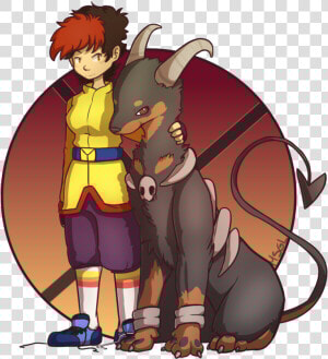 Houndoom Cuz I Like Pokemon   Cartoon  HD Png Download