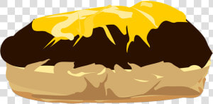 Bread  Bun  Custard  Eat  Food   Roti Vektor Png  Transparent Png
