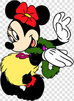 Minnie Mouse Luau  HD Png Download