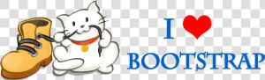 Techflourish Collections Fancyboot Customize   Bootstrap Cartoon  HD Png Download