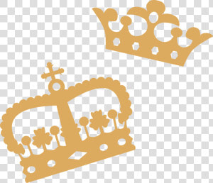 Cafepress Canted Crowns Queen Tile Coaster Clipart   Baby Boy Crowns Svg  HD Png Download