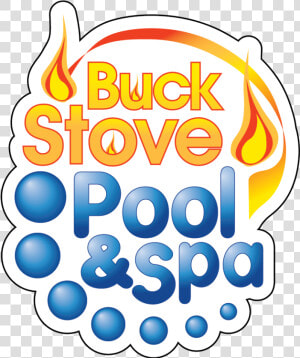 Buck Stove Pool And Spa   Buck Stove Pool And Spa Logo  HD Png Download