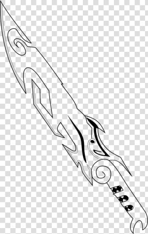 Sword   Sci Fi Sword Drawing  HD Png Download