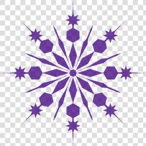 Red Snowflake Clipart Free   Transparent Background Snowflake Clip Art  HD Png Download