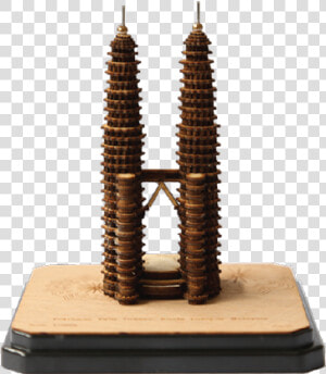 Petronas Twin Tower Miniature  HD Png Download