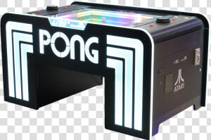 Atari Pong Arcade Table  HD Png Download