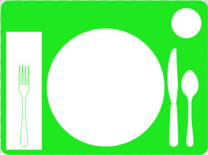 Table Nonslip Placemat I   Circle  HD Png Download