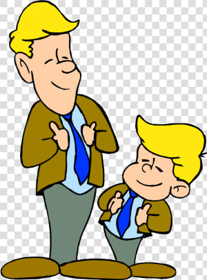 Father And Son Talking Png Transparent Father And Son   Good Father Clip Art  Png Download