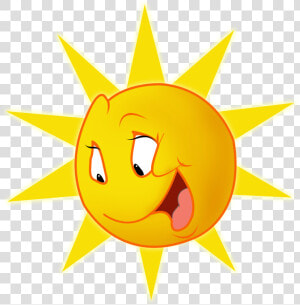 Clipart Infantil Png   Funny Sun Png  Transparent Png