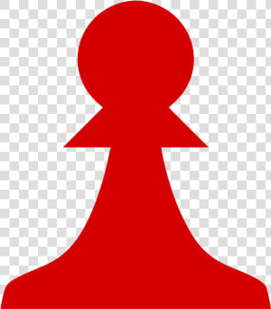 Peon De Ajedrez Rojo Png  Transparent Png