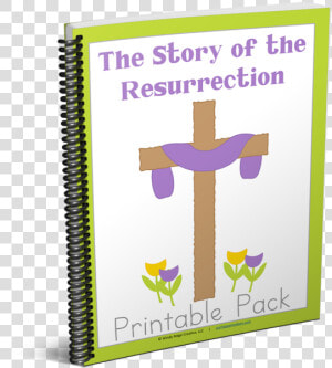 Easter Printables For Kids  The Story Of The Resurrection   Cross  HD Png Download