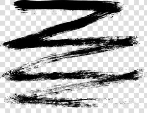 Brush Stroke Zig Zag  HD Png Download