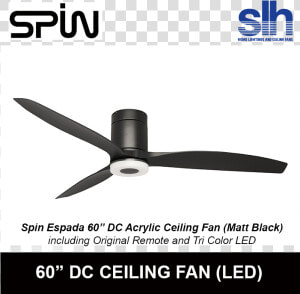 Spin Espada   Ceiling Fan  HD Png Download