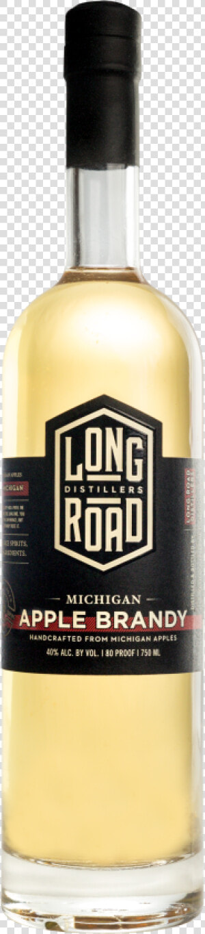 Michigan Apply Brandy Long Road Distillers   Glass Bottle  HD Png Download