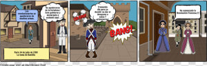 Revolucion Francesa Toma De Las Bastillas Comic  HD Png Download
