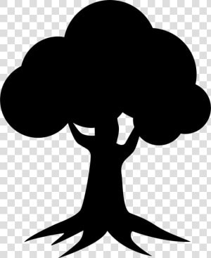 Royal Oak Homes Logo Of Tree Silhouette   Tree Logo Silhouette Png  Transparent Png