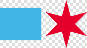 Logo Of The City Of Chicago   Transparent Red Chicago Star  HD Png Download