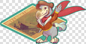 The Dodo   Cartoon  HD Png Download