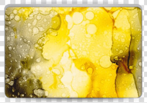 Yellow Color Splash Skin Laptop   Yellow  HD Png Download