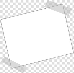 Taped Note Png   Illustration  Transparent Png