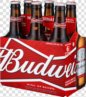 Budweiser 6pack   Pack Budweiser  HD Png Download