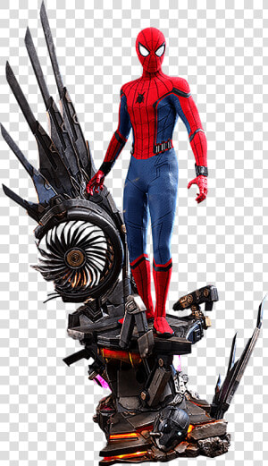 Action Figure Homem Aranha Deluxe   Action Figure Spider Man  HD Png Download