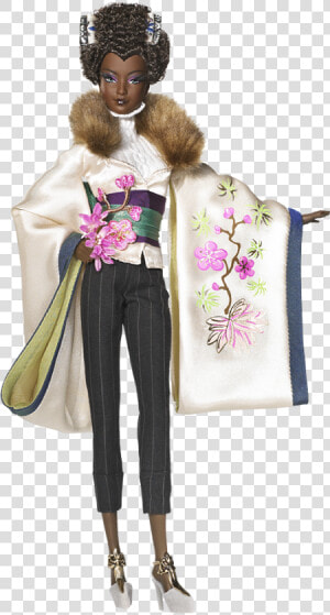 Black Barbie Collector Dolls  HD Png Download