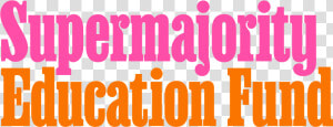 Supermajority Education Fund Logo  HD Png Download