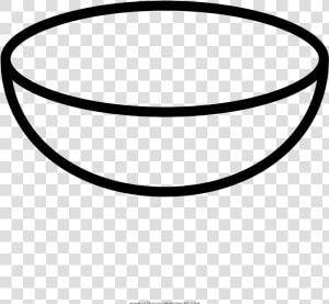 Transparent Bowls Clipart   Bowl Outline Clip Art  HD Png Download